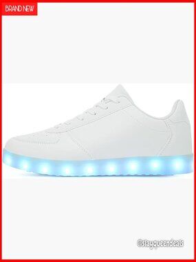 LED Light Up Sneakers Unisex USB Charging Athletic Shoes Fashion Casual